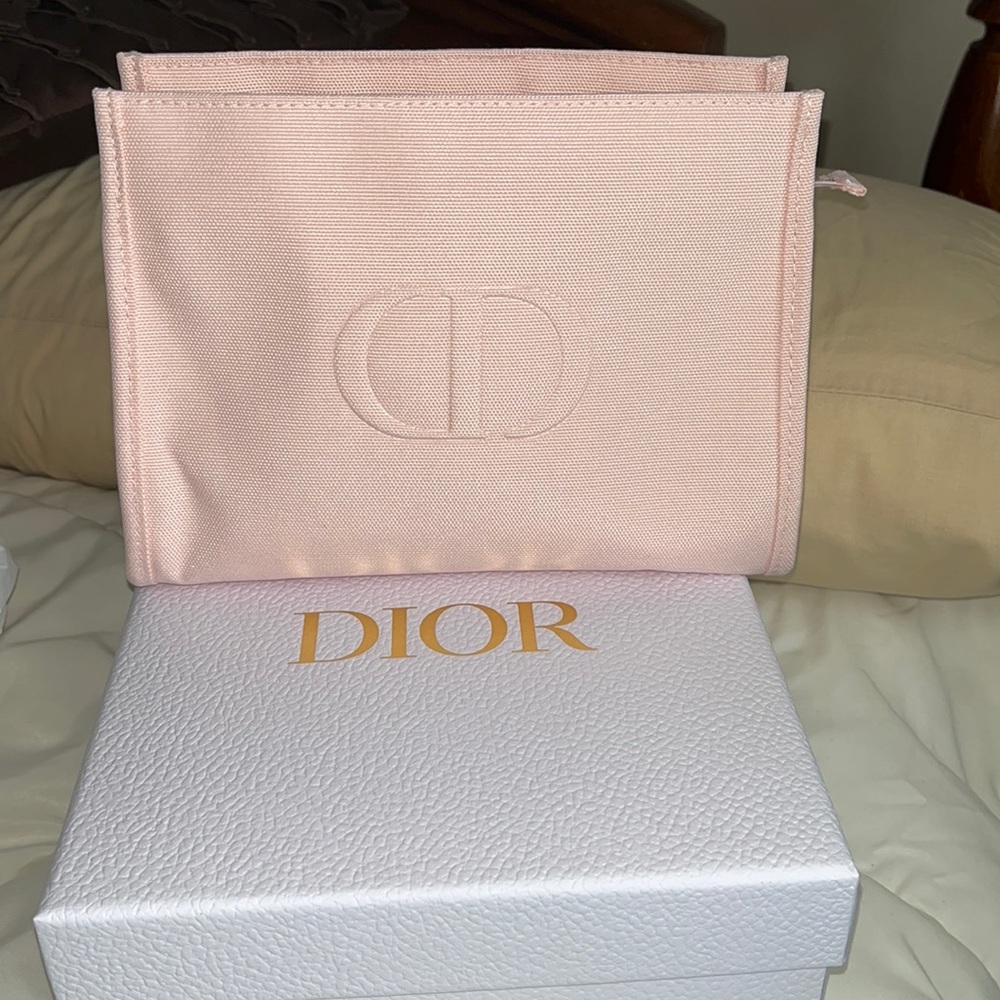 Authentic Dior makeup Bag or pouch
